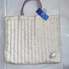 ディズニー ミニー レッスンバッグ 白 ホワイト リボン トートバッグ ハンド