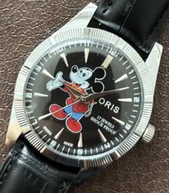 ORIS ヴィンテージ 手巻き時計 メンズ腕時計 ブラック