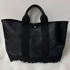 【良品】トプカピ ブレス スコッチグレイン　トートバッグ ブラック A4