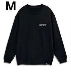BE:FIRST クルーネックスウェット ブラック M