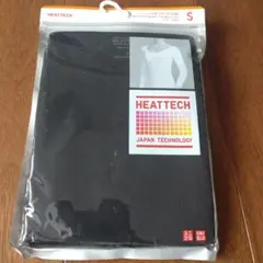 ユニクロ　HEATTECH 長袖Tシャツ S ブラック