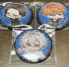 ヒプムビ 展 デフォルメ缶バッジ 碧棺左馬刻 入間銃兎 毒島メイソン理鶯