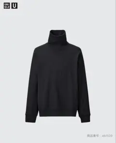 ユニクロU スウェットタートルネックシャツ XL 2023FW