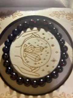 底値！♡天然石　ガーネット　ブレスレット