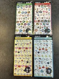 ボンボンドロップシール　mini スヌーピー 4枚セット　正規品