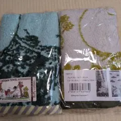 MOOMINフェイスタオル2枚セット