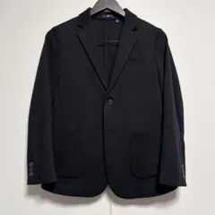 [SALE] UNIQLO 黒スーツ上下 ジャージー 子供用 160のサムネイル
