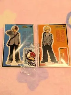 お値下げ！くら寿司ヒロアカアクスタ轟焦凍＆爆豪勝己