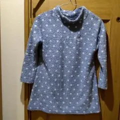 ディズニー　ミニーちゃんのボア素材トップス　サイズ130　(t027)