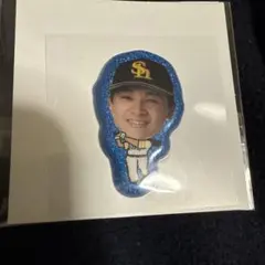 非売品 24番 栗原陵矢 立体グリッターシール 福岡ソフトバンクホークス
