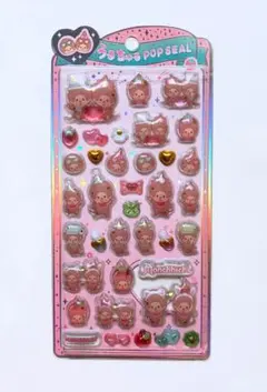 新品・正規品　モンチッチ うるちゅるポップシール