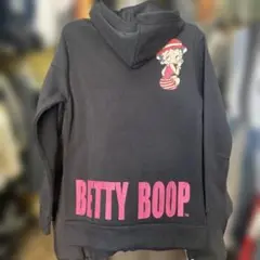 sale！Betty Boop フルジッパーパーカー Lサイズ 黒