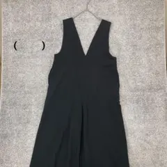 【カッコ】（　） オールインワン ブラック ポケット有