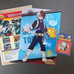 僕のヒーローアカデミア 下敷き　缶バッジ