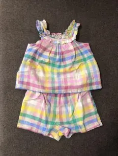 【新品】baby GAP コットンリネン セットアップ