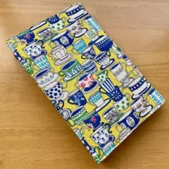 再販　ブックカバー　オシャレなティーカップ　四六判サイズ