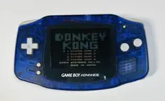 ニンテンドー ゲームボーイアドバンス GBA ゲーム機本体 クリアパープル