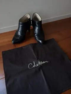 COLEHAAN コールハーン　ペコスブーツ　ショートブーツ　本革　黒 COLEHAAN コールハーン ペコスブーツ ショートブーツ 本革 黒