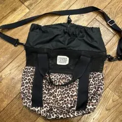 FREDRIK PACKERS レオパード柄ショルダーバッグ