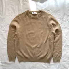 Intermezzo ニット カシミヤ混 ウール セーター ベージュ 高品質