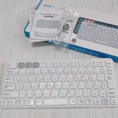 【Ewin】ワイヤレスキーボード Type-C充電式