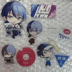 プロセカ あんスタ コラボ 缶バッジ エピカ 色紙 冬弥 セット売り プロセカ あんスタ コラボ 缶バッジ エピカ 色紙 冬弥 セット