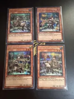 遊戯王　霊使い　泰亜　アジア英語　シク 4種セット　絵違い