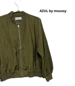 AZUL by moussy ボリューム スリーブ ショート ブルゾン