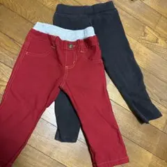 easyfreak 赤と黒の長ズボンセット