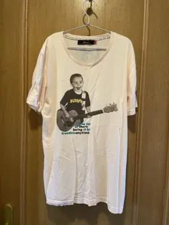 Quash ギター演奏プリント Tシャツ　Mのサムネイル