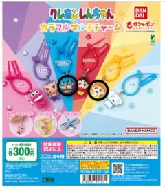 クレヨンしんちゃん カラフルマルチチャーム 2点セット