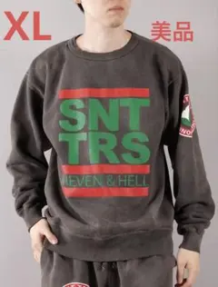 中古 SAINT Mxxxxxx Denim Tears Crew Sweat - メルカリ