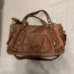 ヴィンテージ　レザー　ショルダーバッグ