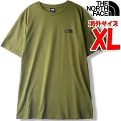 ノースフェイス Tシャツ メンズ オリーブ 新品 海外XL 日本3L相当 SD