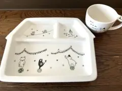 MOOMIN ムーミン 3仕切り プレート お子様 キッズ プレート お皿