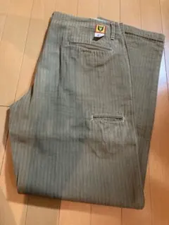 POST OALLS ヒューマンメイド P/O CROP チノ Lサイズ 美品 2026年最新】POST OVERALLS 汚れ・破れ・臭いなど：なし メンズ