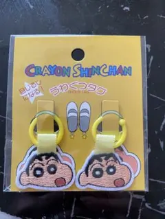 上靴タグ　クレヨンしんちゃん　ダイソー　DAISO セリア