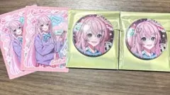 プロセカ　メロパレ　カード 缶バッジ　ノーマル 巡音ルカ