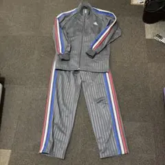 美品】adidas ストライプ ジャージ グレー 白濱亜嵐さん着用 セット