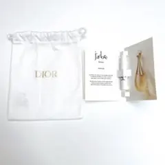 DIOR ジャドール インテンス パルファン お試し ホワイト巾着セット