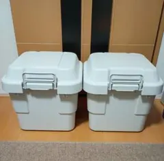 無印良品　ポリプロピレン頑丈収納ボックス　２個セット　小