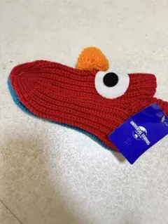 ユニバ　セサミストリート　冬用靴下