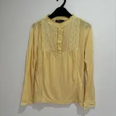 レディース　レース付き長袖トップスＭ