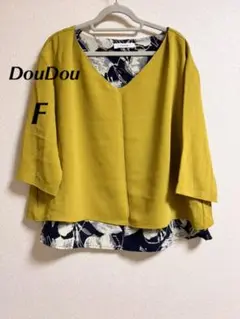 DouDou 切り替えブラウス