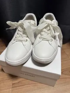 JILL STUART ホワイトリボンスニーカーのサムネイル