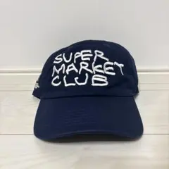 値下げ】TTTMSW because キャップ ネイビー - メルカリ