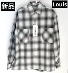 新品　ルイーズ　チェック柄長袖シャツ　M