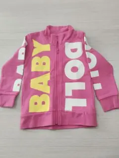 ★BABYDOLL ピンクパーカー 100cm　未使用★