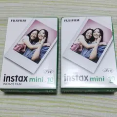FUJIFILM instax mini フィルム 10枚×2