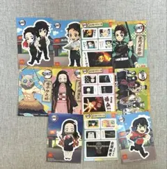 鬼滅の刃シール 11枚セット マクドナルド マック